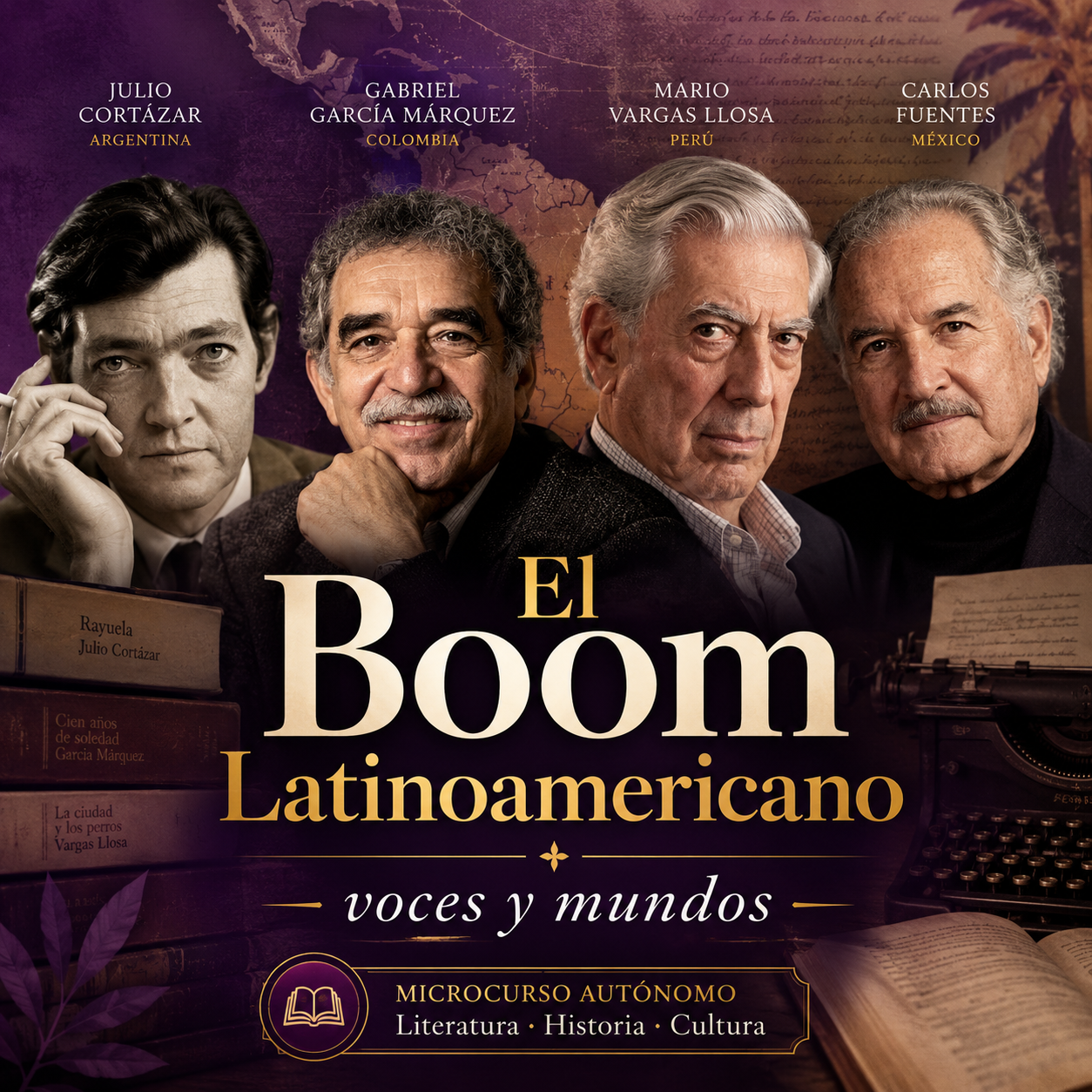 El Boom Latinoamericano: voces y mundos